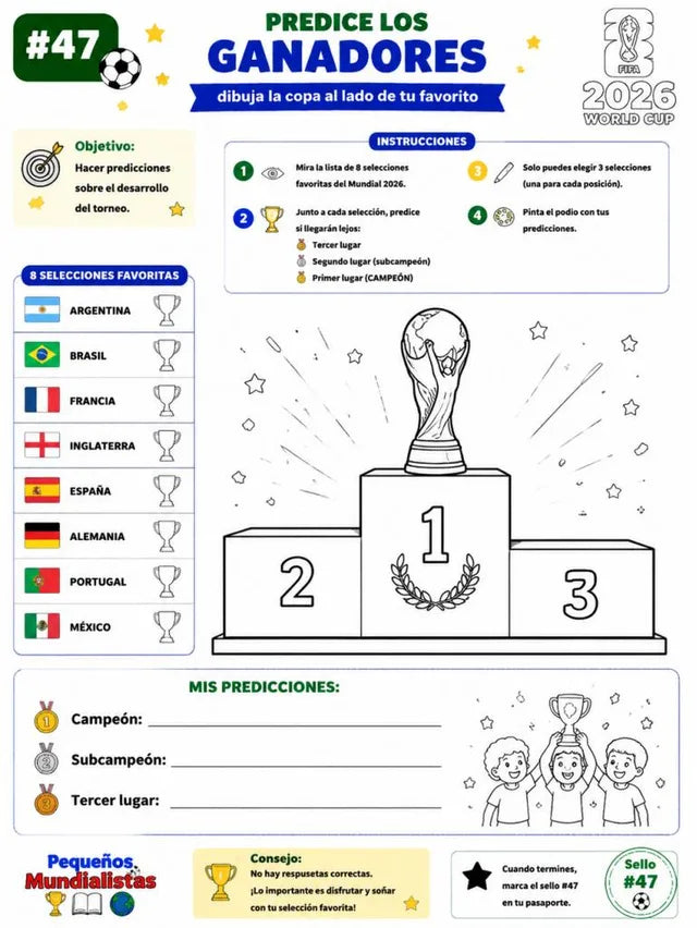 Actividad: predice los ganadores del torneo